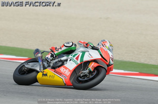 2010-06-26 Misano 1786 Rio - Superbike - Qualifyng Practice - Max Biaggi - Aprilia RSV4 Factory